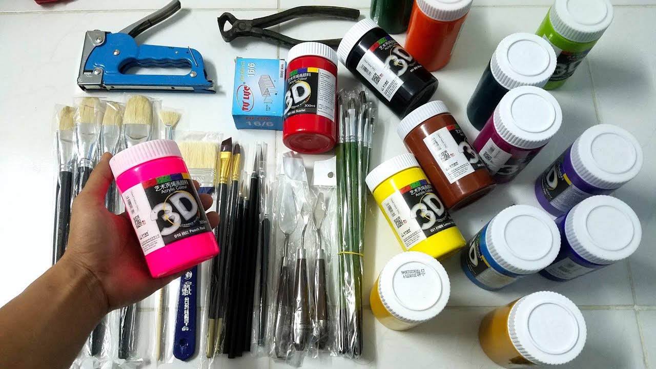 5 vật dụng bạn cần chuẩn bị để vẽ tranh sơn dầu  designsvn