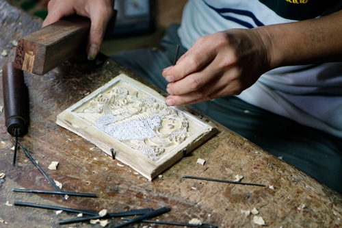 Các kỹ thuật khắc trong tranh khắc gỗ 1