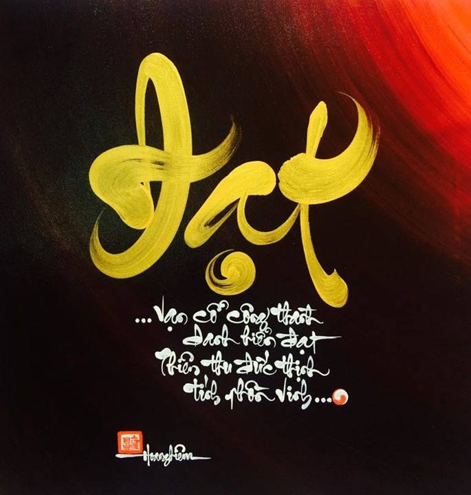 Top beautiful and meaningful calligraphy paintings