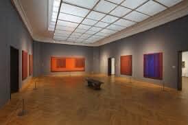 Several million dollar paintings by artist Mark Rothko