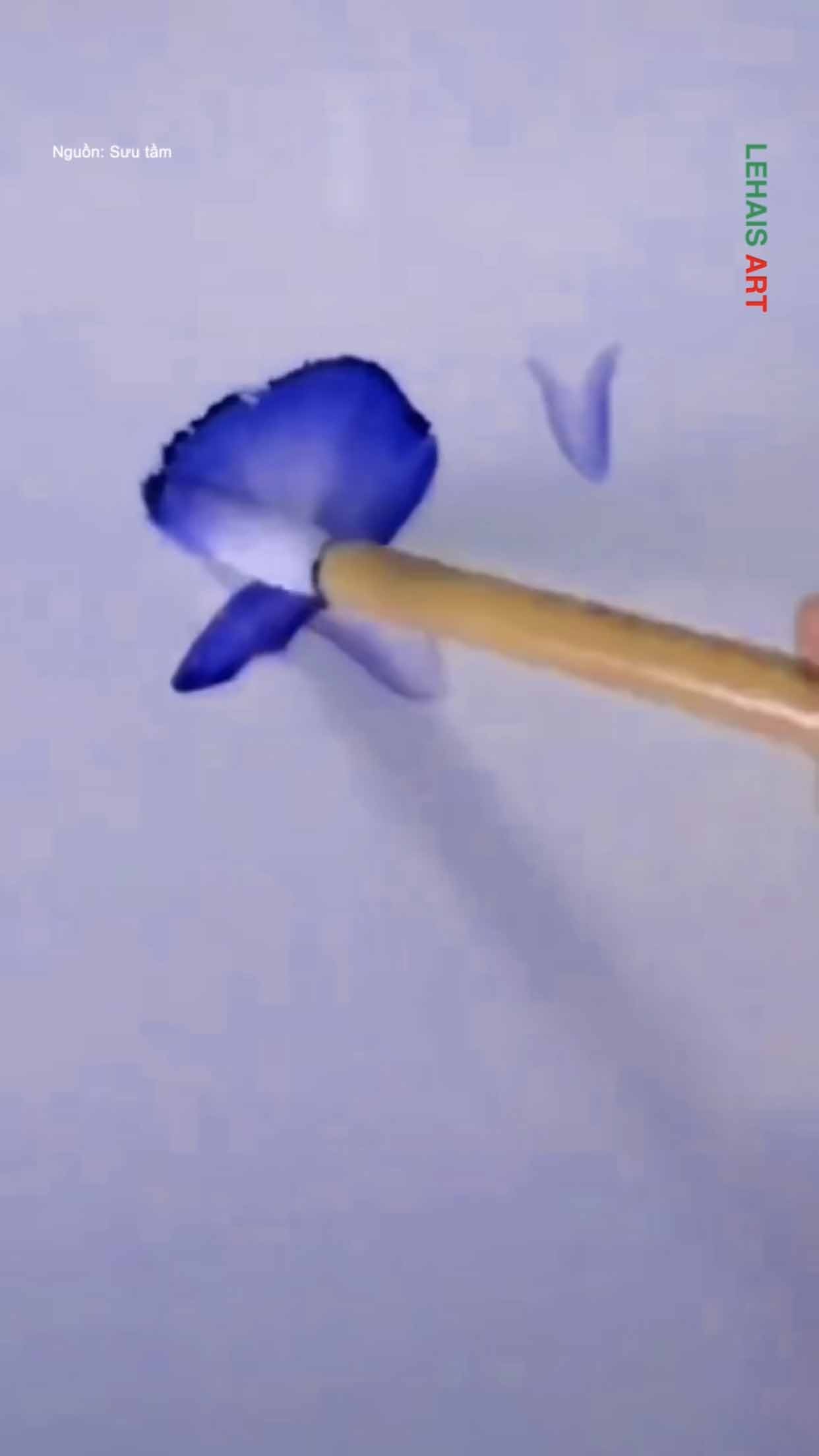 How to draw a flower very simple 2