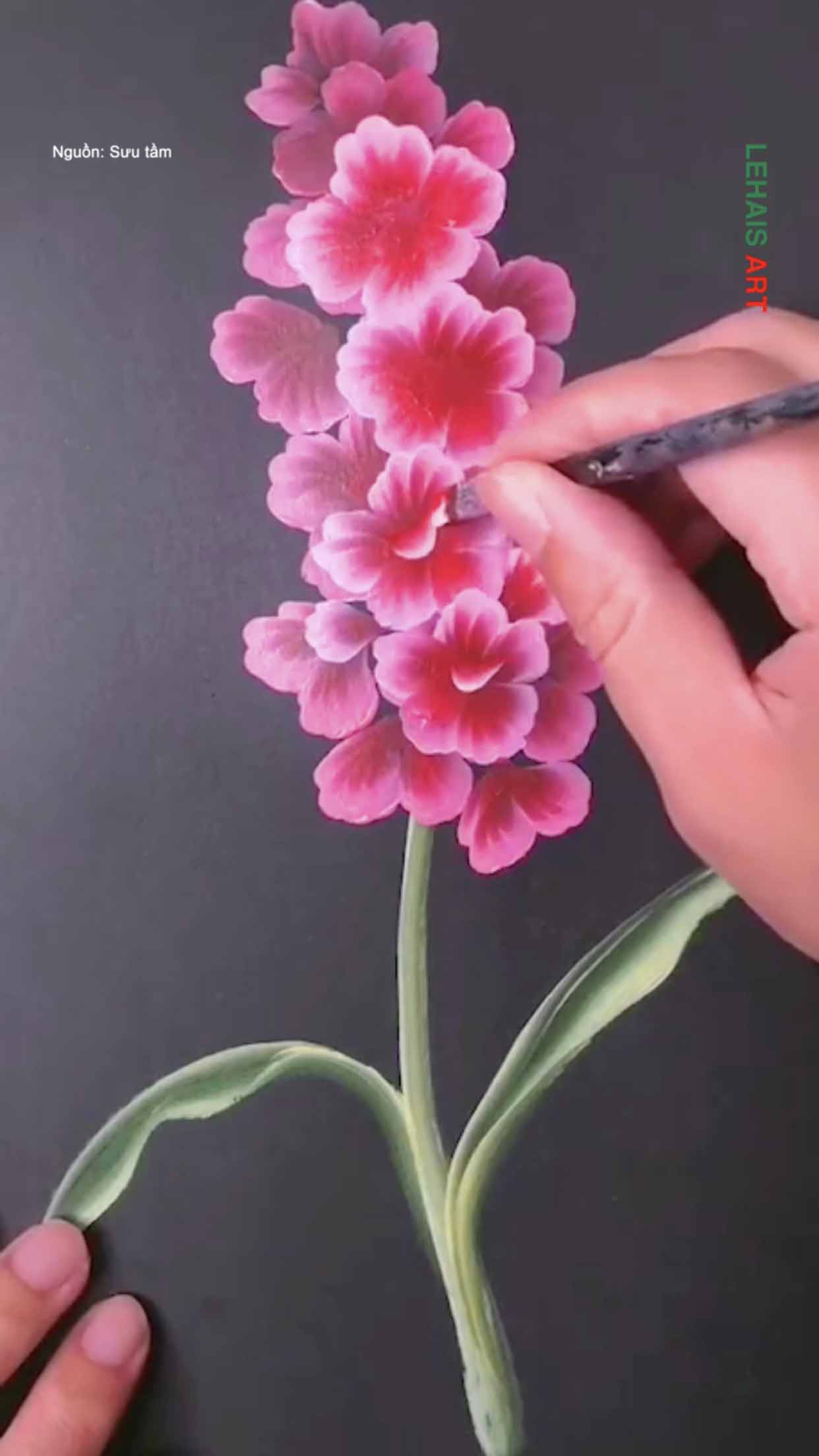 Cách vẽ bông hoa đơn giản
