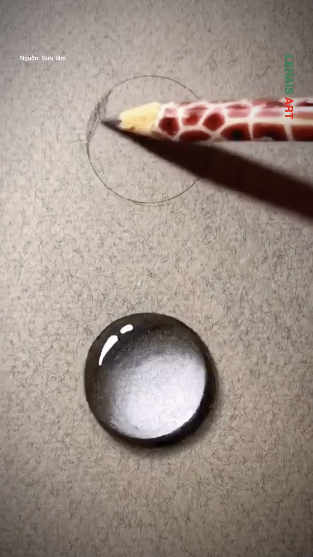Cách vẽ giọt nước đọng trên giấy cực dễ dàng