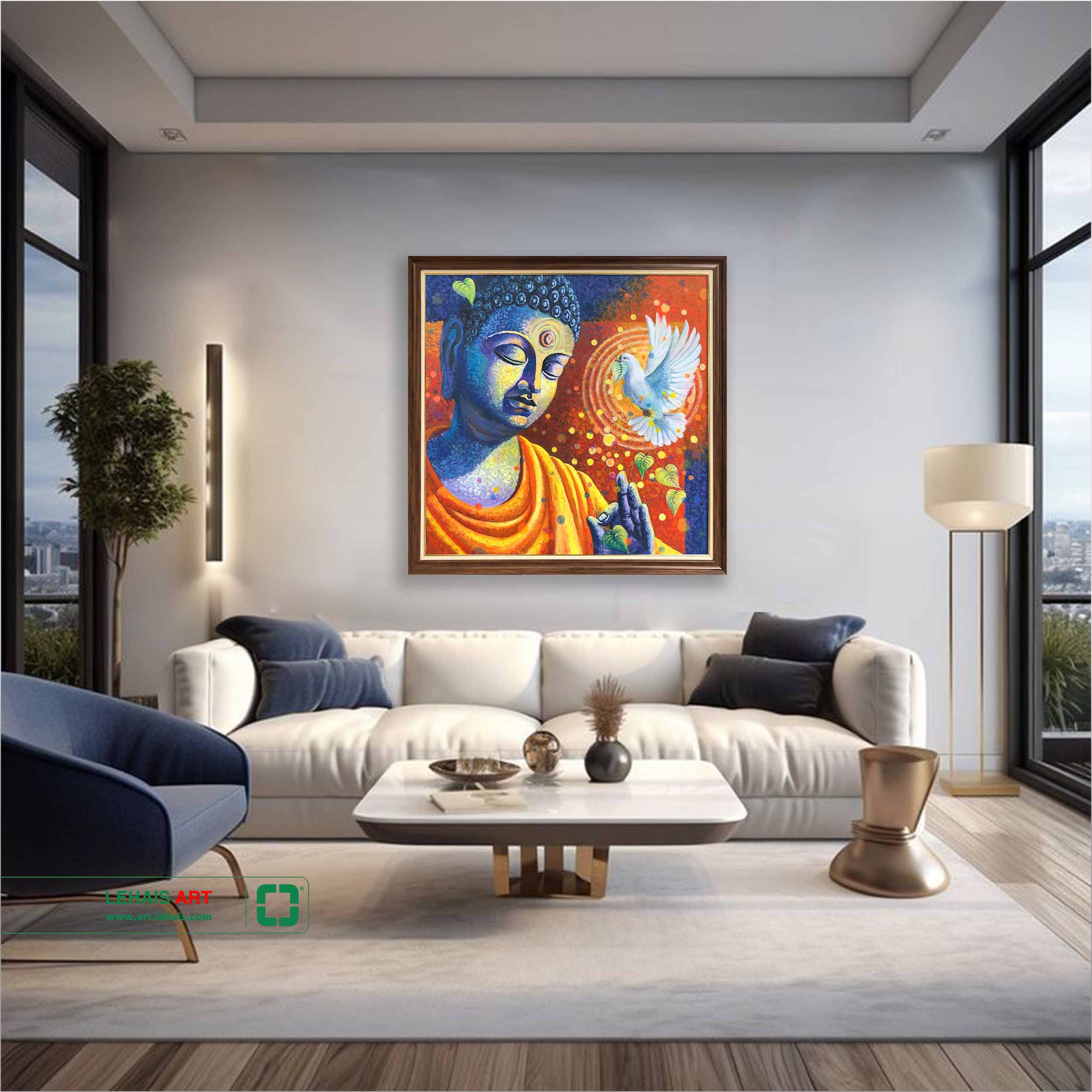 Tranh sơn acrylic phát sáng là gì?