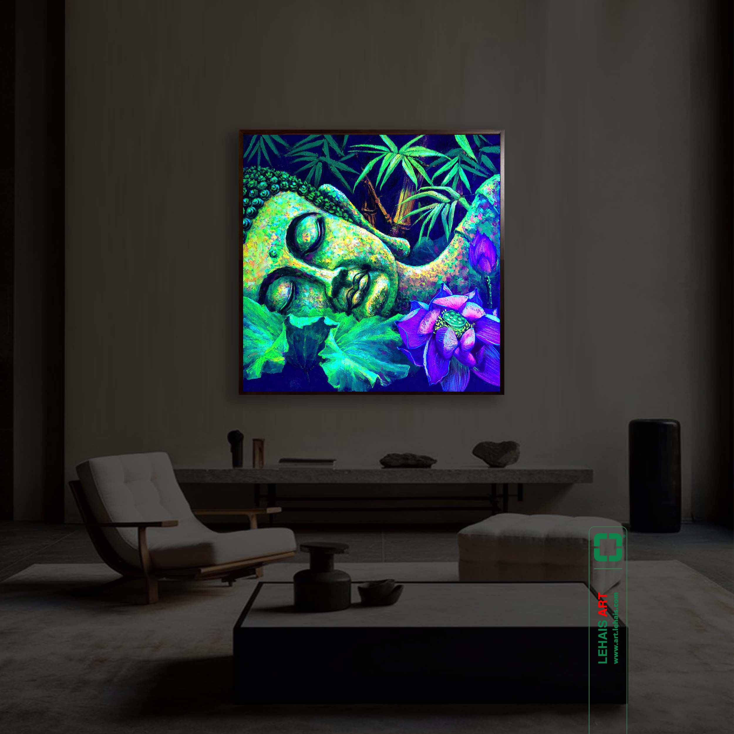 What is a luminous oil painting?