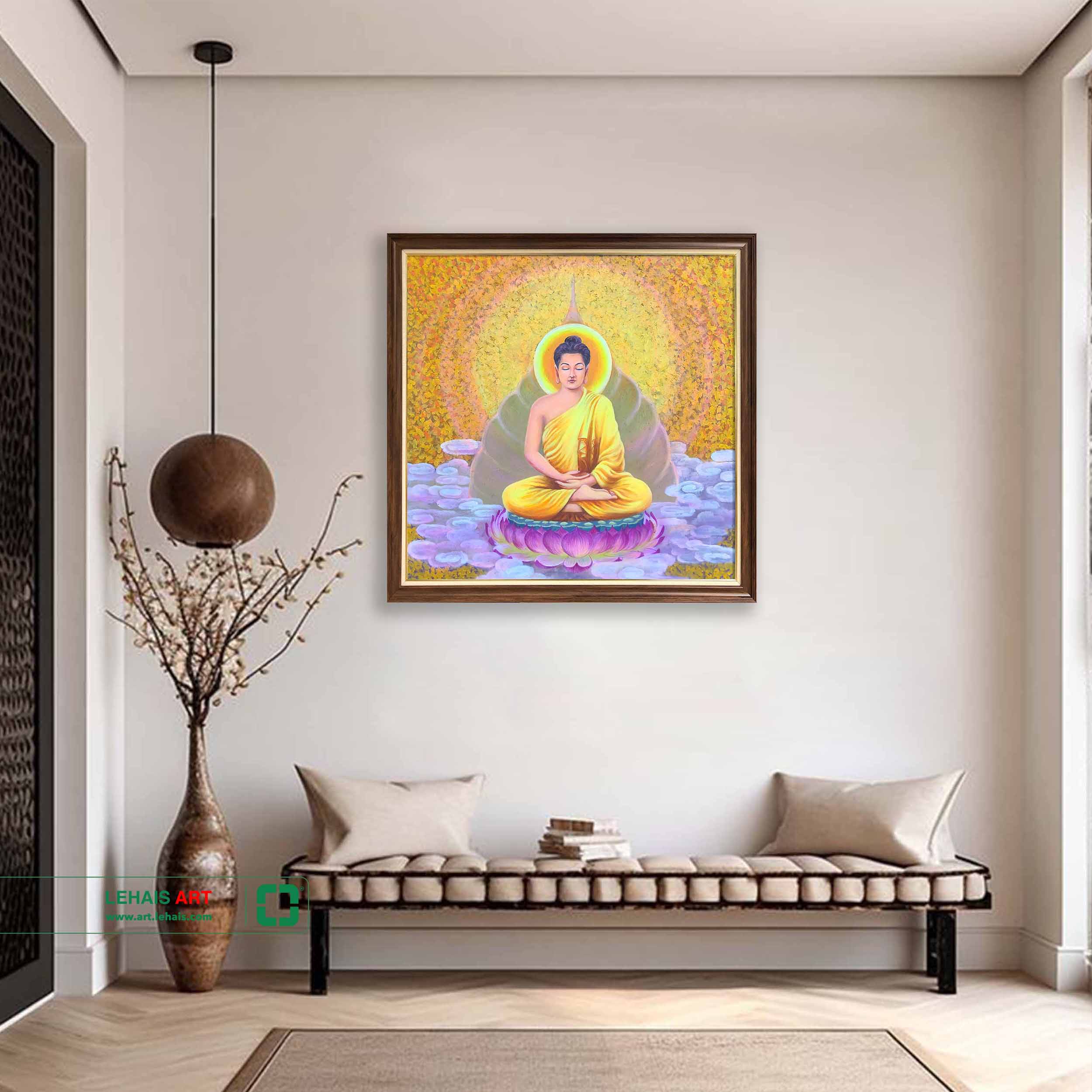 What is a luminous oil painting?