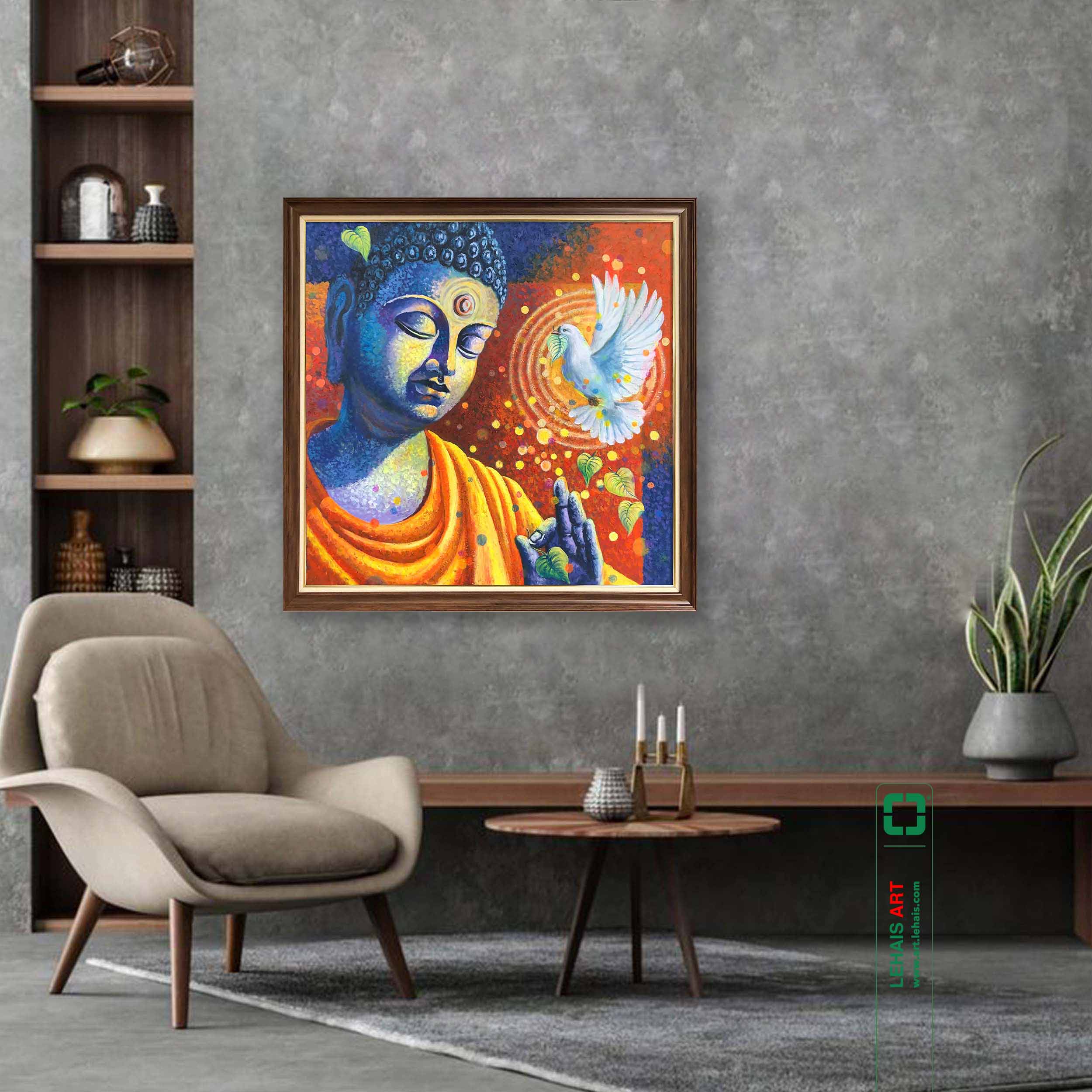 What is a luminous oil painting?