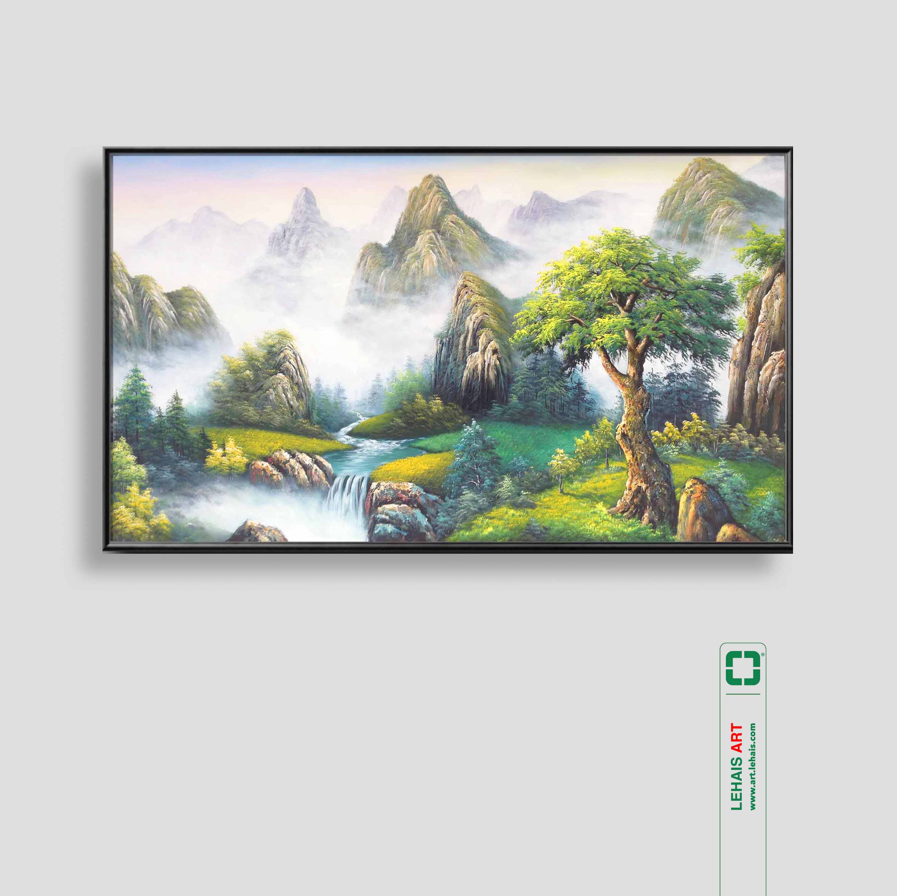Oil paintings mountain landscape - TSD322LHAR