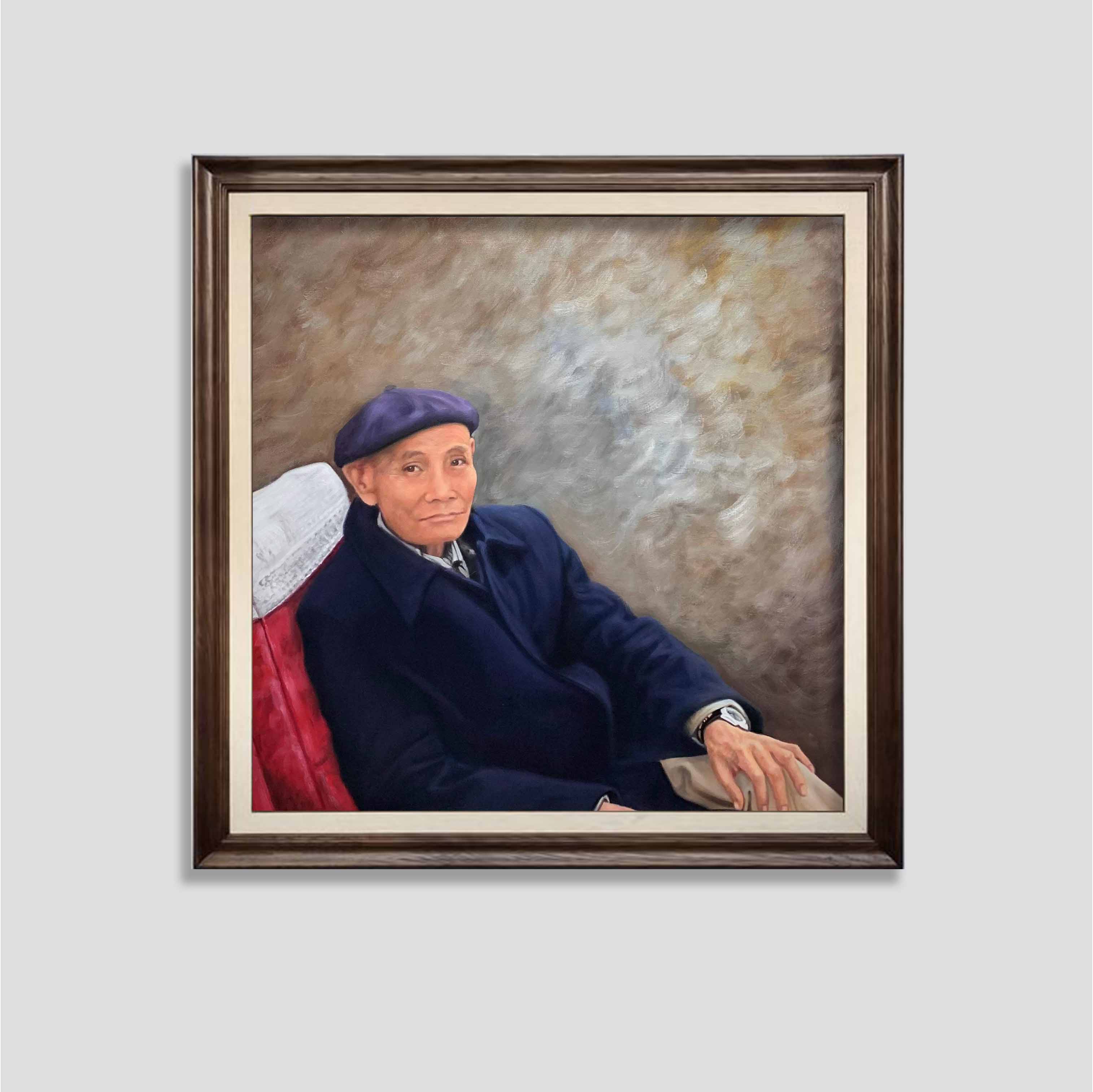 Copy portrait from photo to high quality oil painting - TSD570LHAR
