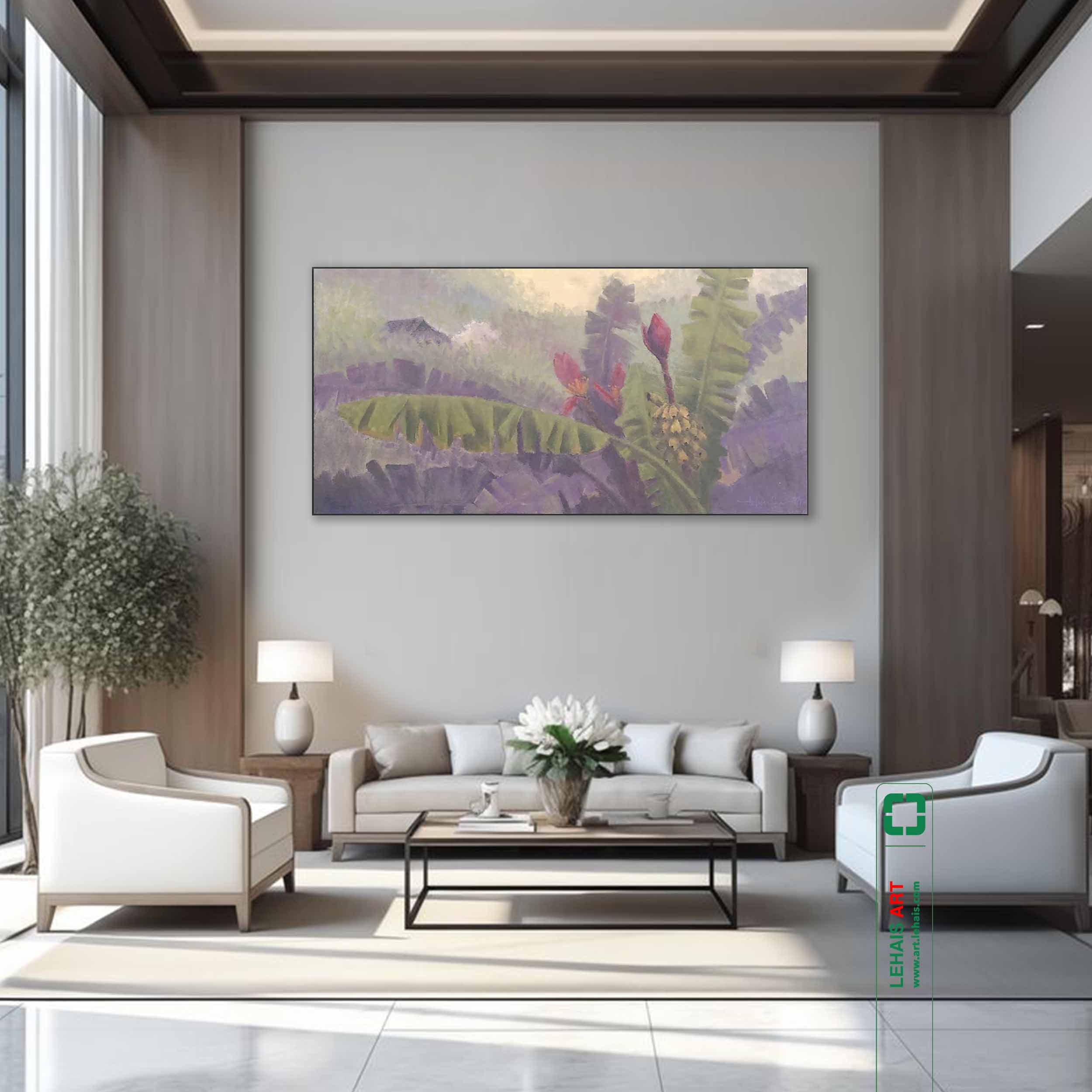Tranh sơn dầu phong cảnh thiên nhiên đẹp - TSD676LHAR