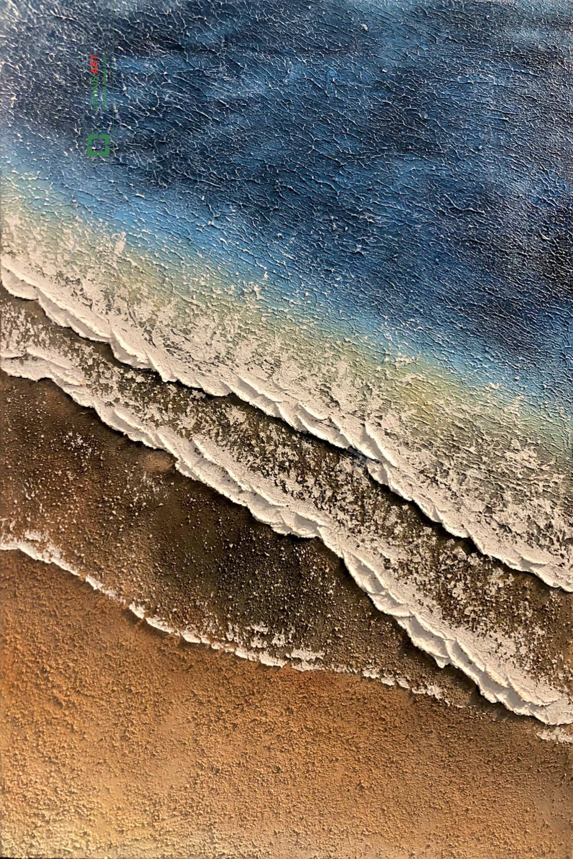 Tranh sơn dầu phong cảnh biển - TSD778LHAR