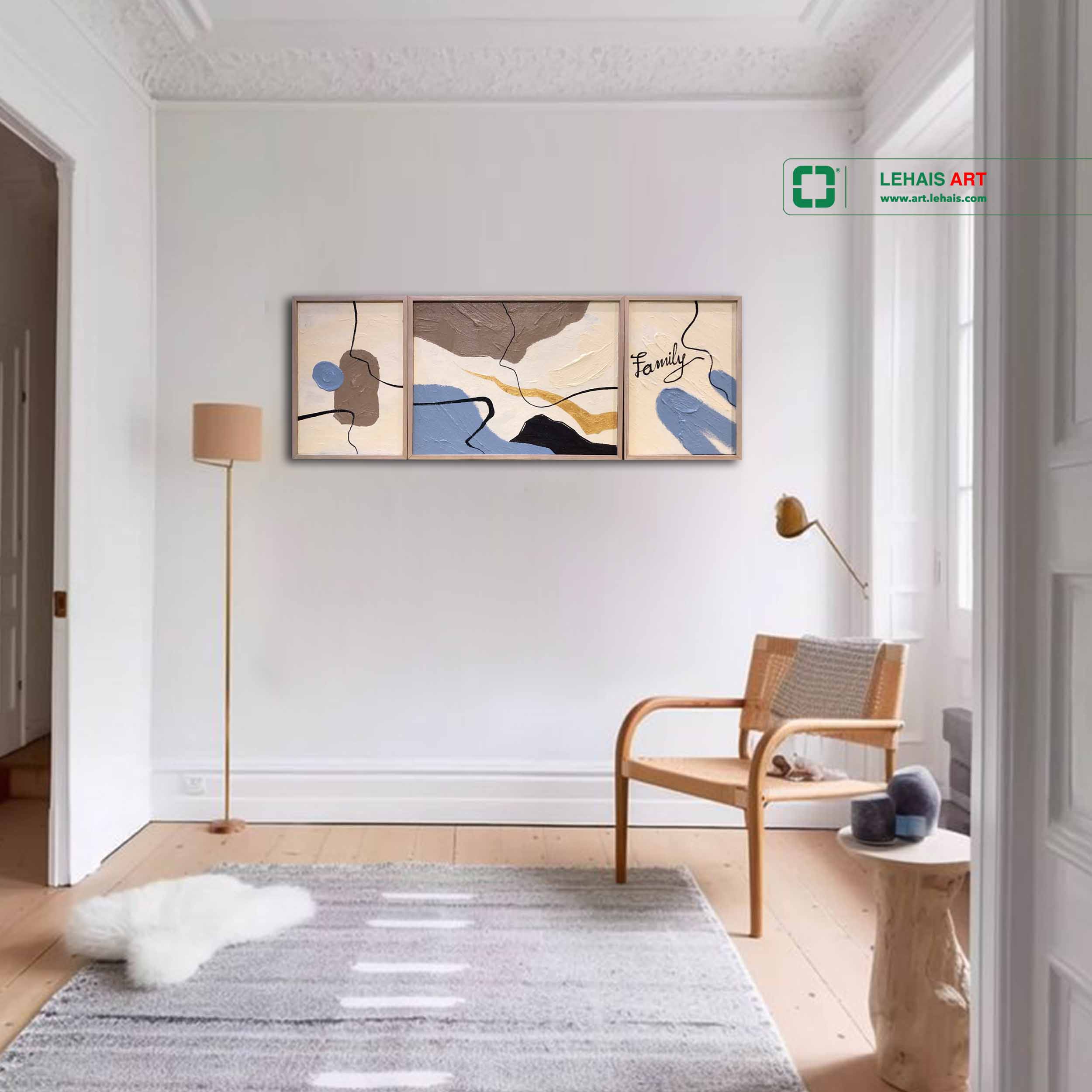 Modern abstract oil painting - TSD783LHAR