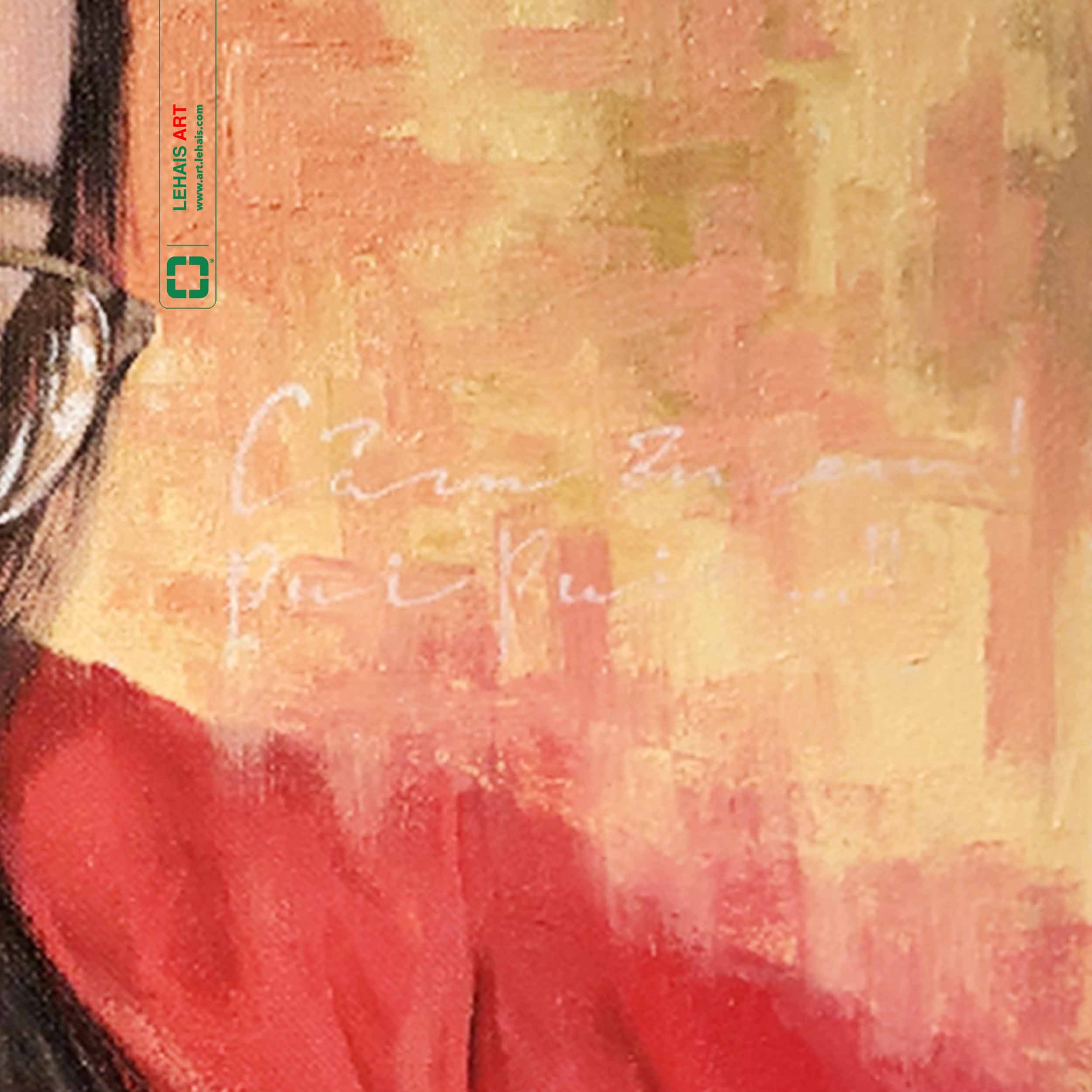 Portrait painting converted from photo to oil painting on order - TSD786LHAR
