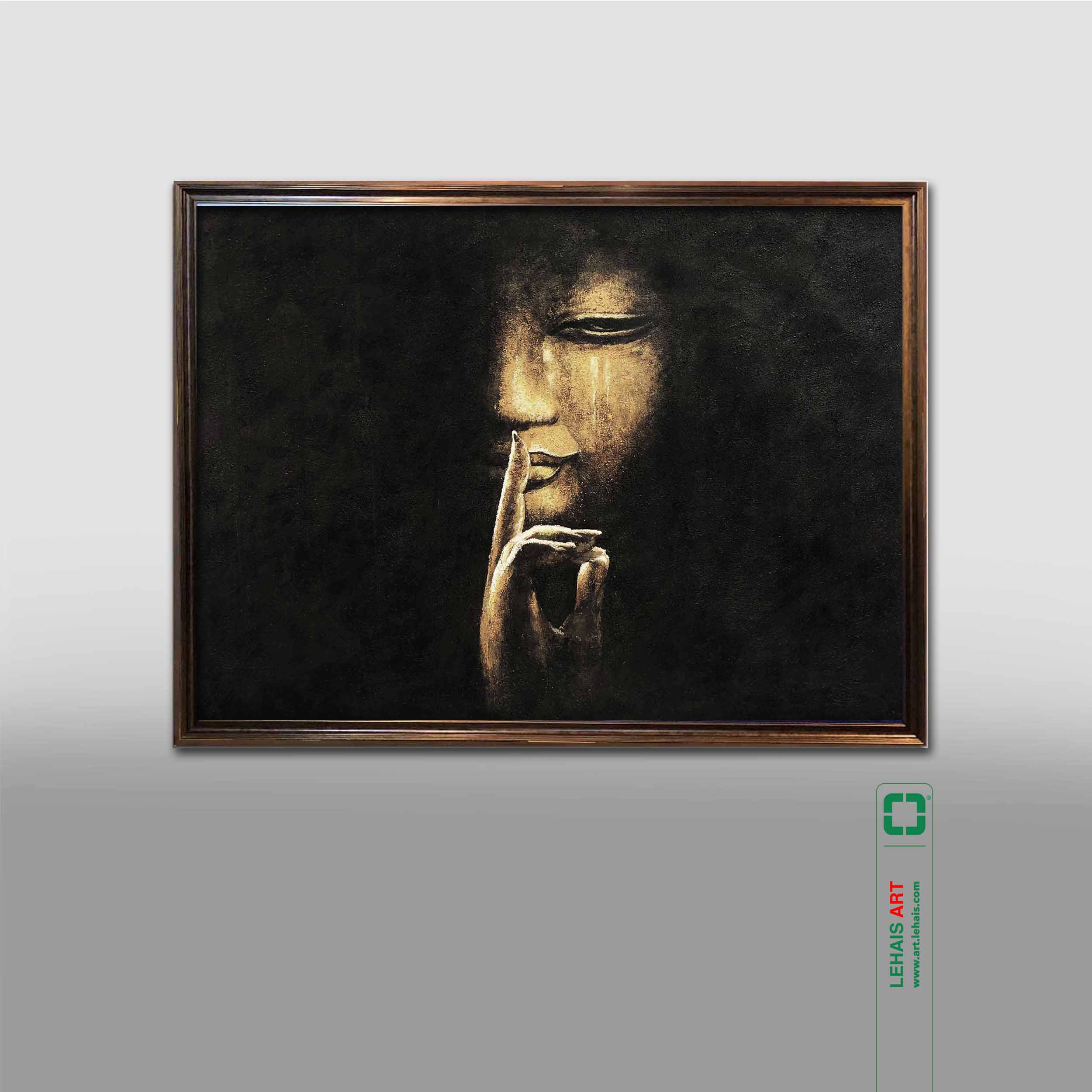 Modern portrait oil painting - TSD787LHAR
