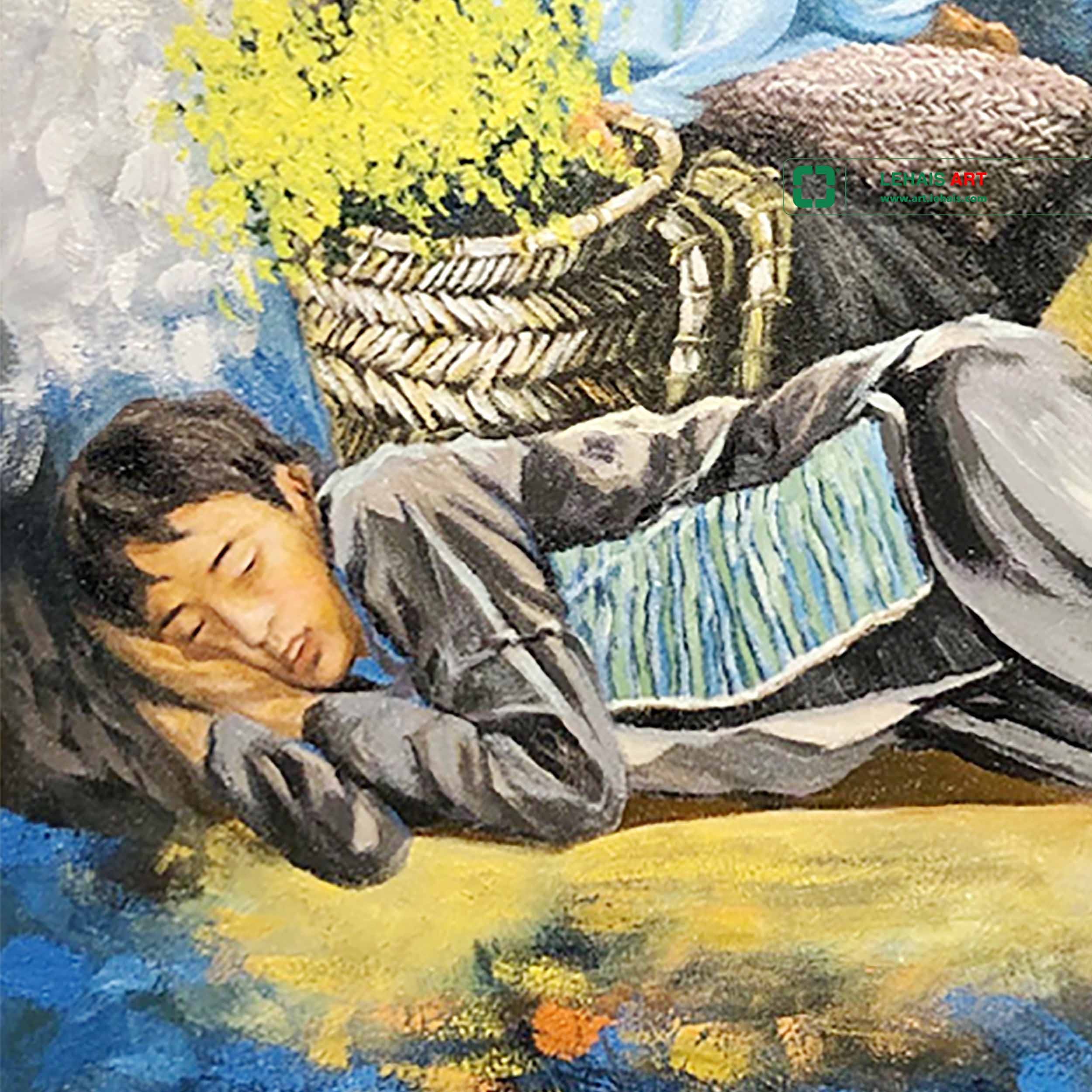 Portrait oil painting painted according to order request - TSD788LHAR