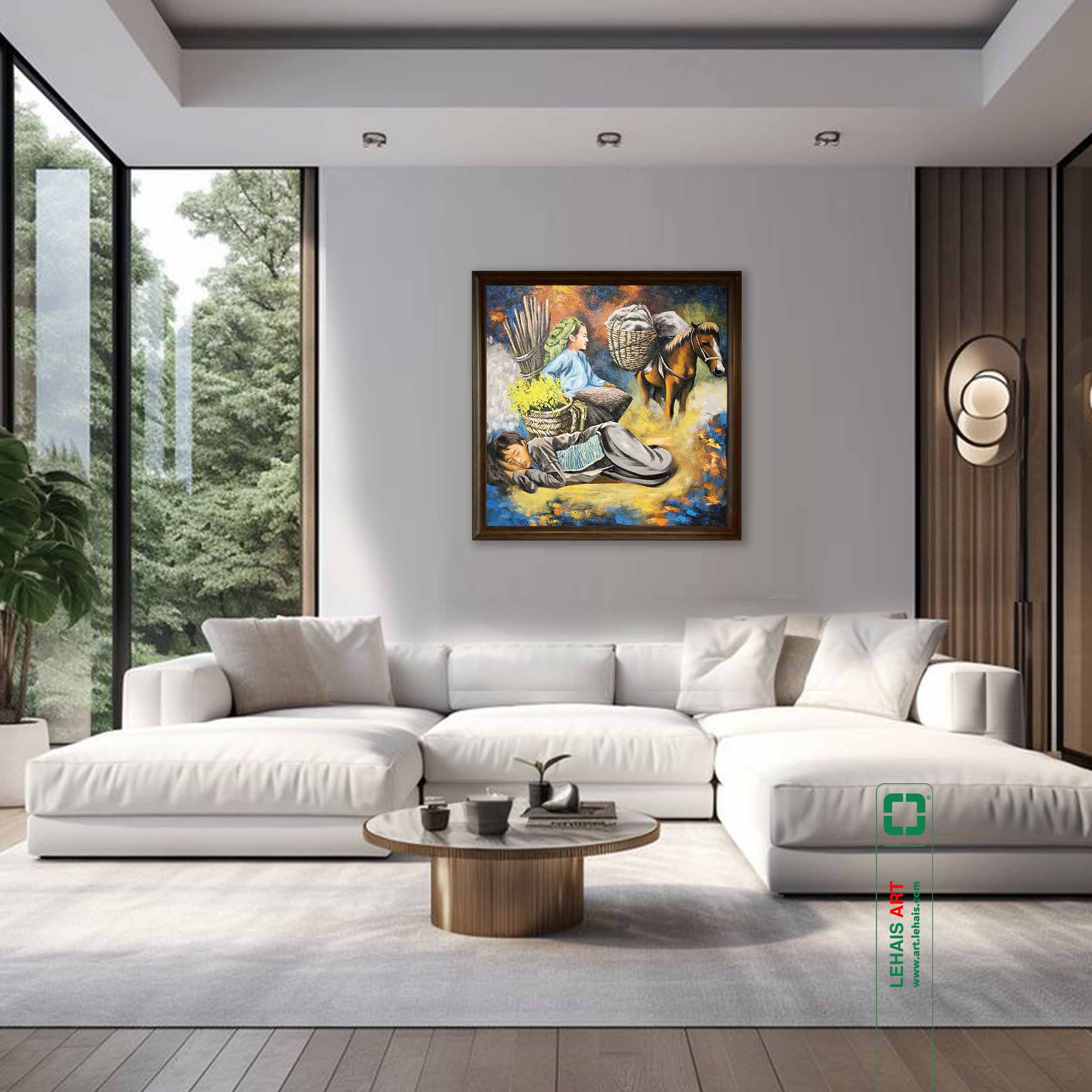 Portrait oil painting painted according to order request - TSD788LHAR
