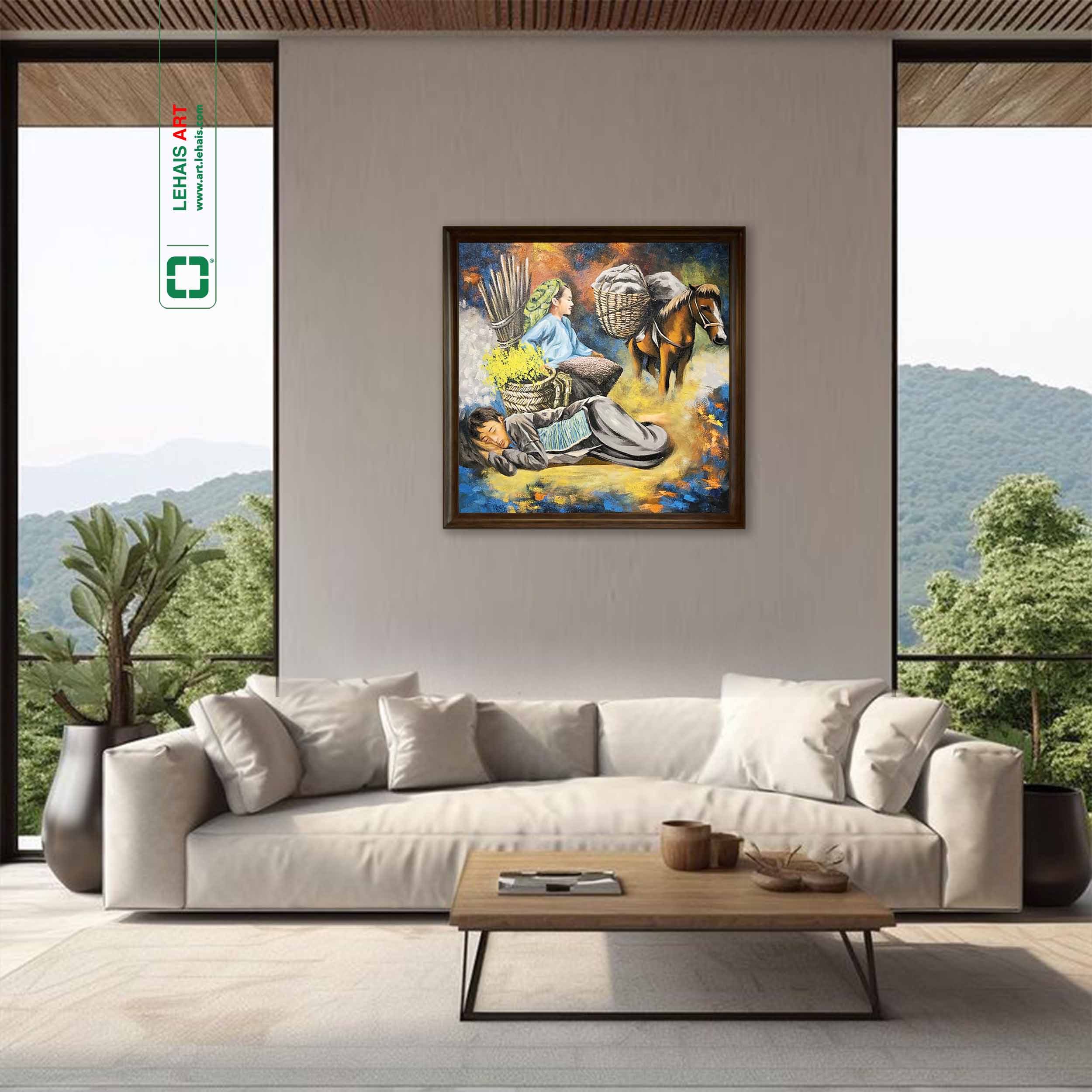 Portrait oil painting painted according to order request - TSD788LHAR