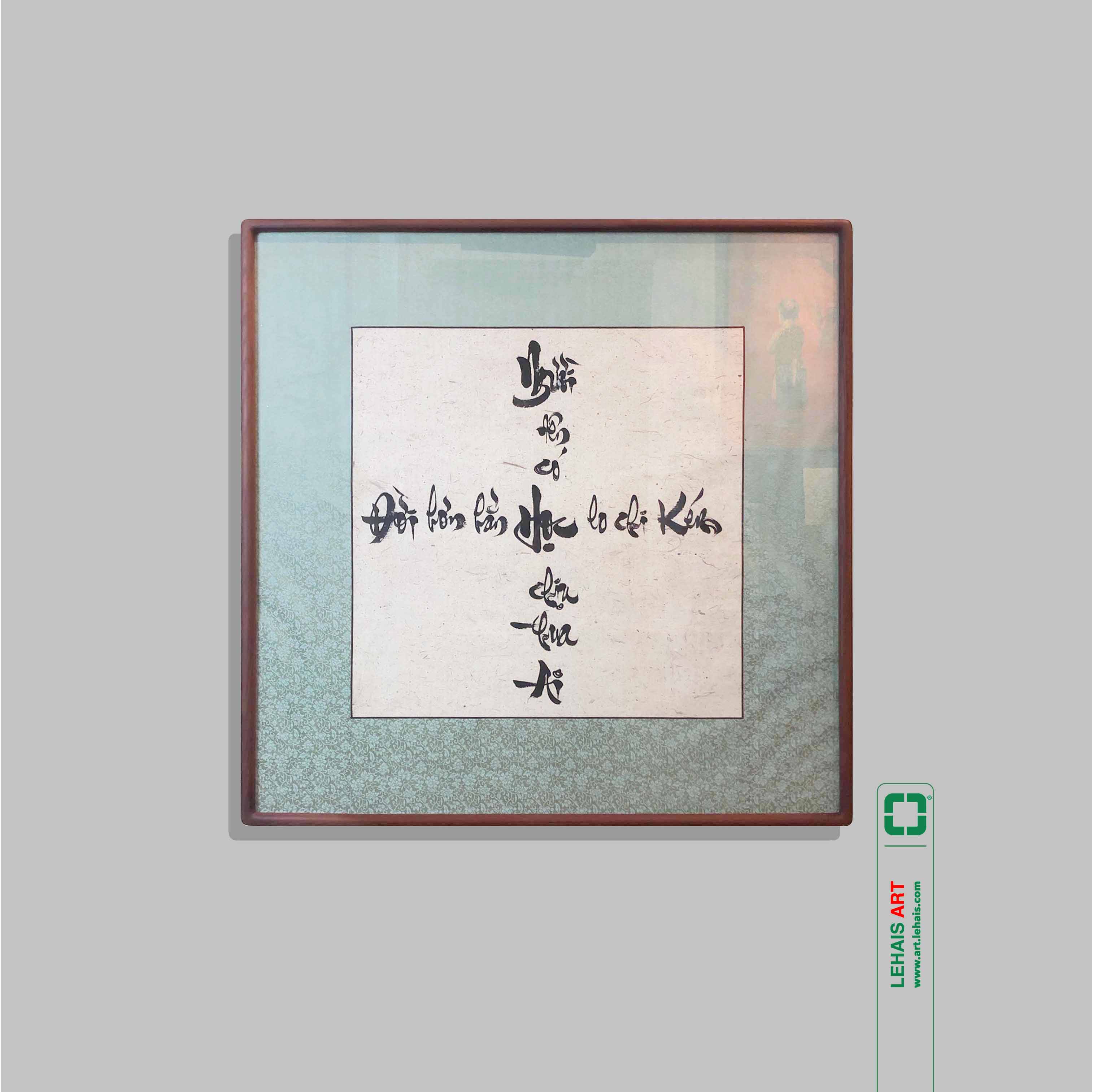 Vietnamese calligraphy written on white Diep paper - TTP58LHAR